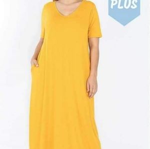 Maxi plus dress